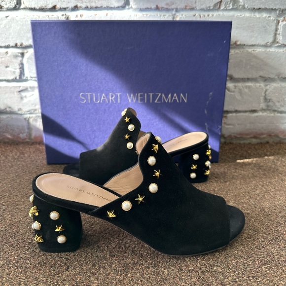 Stuart Weitzman Suede Heel